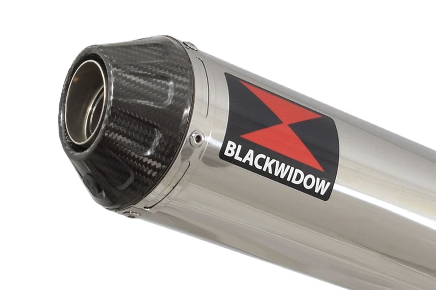 三 ZX6R ZX - 6R 2009 - 2023 Exhaust Silencer 370mm Round Stainless